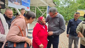 FOTO // Renato Usatîi promite să unifice societatea: Voi promova doar vectorul dezvoltării naționale